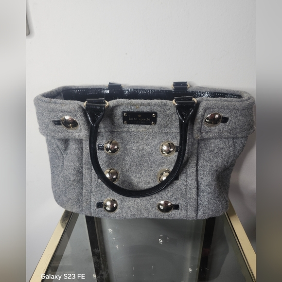 kate spade Handbags - Vintage Kate Spade Wool Bucket Bag